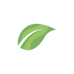 green leaf ecology nature element vector icons