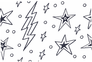 seamless star pattern