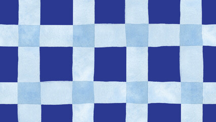 blue checkered 