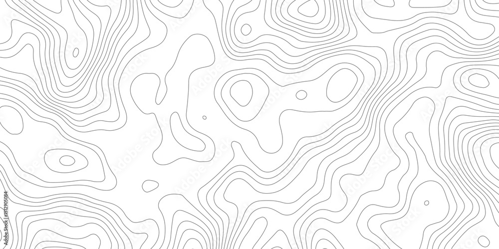 Poster abstract topography contour map line and modern wavy map line design, digital print terrain lines te