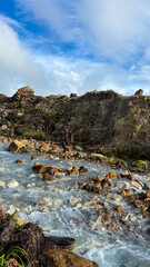 mountain river in the mountains