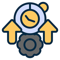 Efficiency Flat Icon