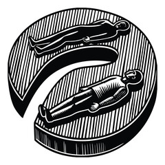 People lying relaxed on a large question mark silhouette, symbolizing curiosity, contemplation, and pondering life's unknowns in a calm, thoughtful moment.
