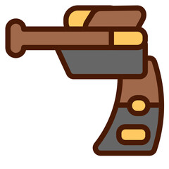 Gun Flat Icon