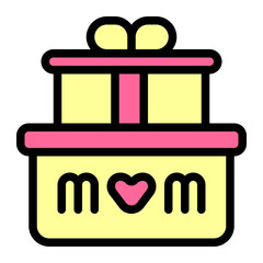 Mommy’s Gift Flat Icon