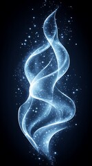 Abstract swirling light effect
