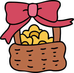 Cartoon, garden, gardening, trees and flowers, element, cute picture, illustration