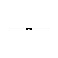 Father day bow tie divider 