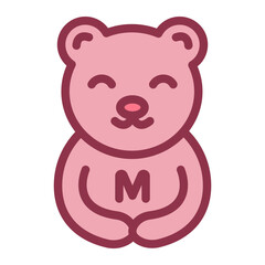 Mama Bear Flat Icon