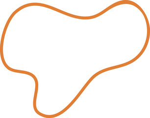 Circle line doodle boho style