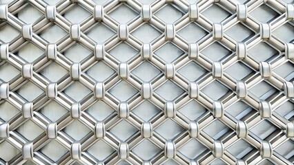 White Silver Gray Lattice Background Documentary Photography AI Photo