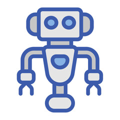 Robotics Flat Icon