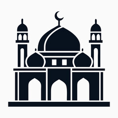 Mosque Silhouette Icon