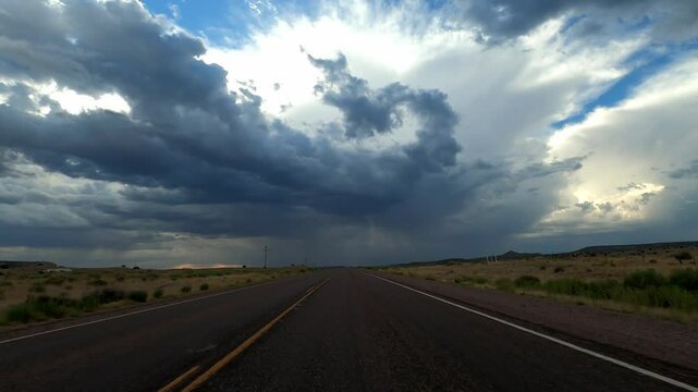 New Mexico Driving 0683 Pie Town Quemando