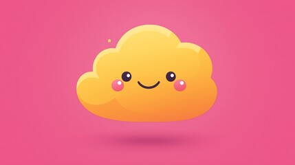 Cute Cloud Character Design (1)
