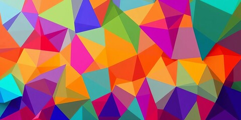Vibrant, overlapping geometric forms create a dynamic, colorful backdrop,  vibrant colors, colorful shapes