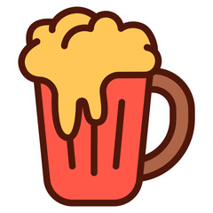 Beverage Flat Icon