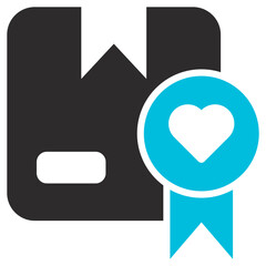 Utility Glyph Blue Grey Icon