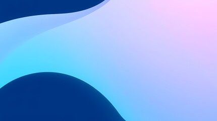 An abstract background with a blue and pink gradient and a wave-like shape in the foreground, creating a sense of movement and fluidity