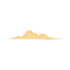 Eid Al Adha cloud. Vector illustration