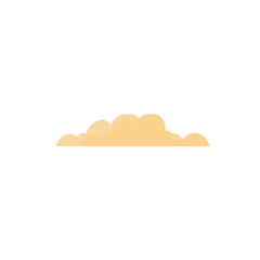 Eid Al Adha cloud. Vector illustration