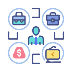 Business Professional and Financial Icons