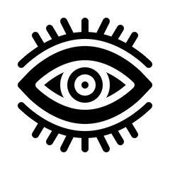 Eye glyph icon