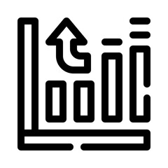 Graph line icon