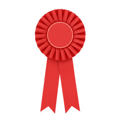 red award ribbon award isolated on transparent background, PNG, award ribbon, red ribbon, ribbon, award, isolated	