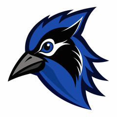 blue bird vector