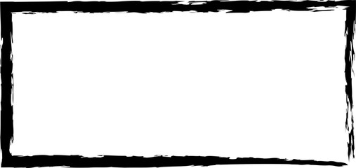 Rectangle ink empty. Text box and frames