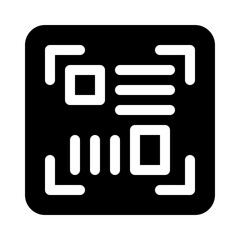 Barcode glyph icon
