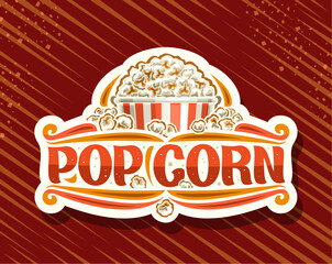 Vector logo for Pop Corn