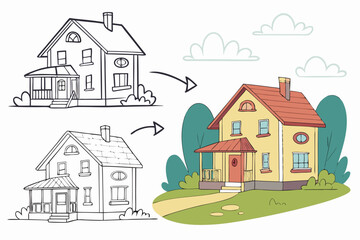 From Sketch to Shelter: Cartoon Houses & the Idea of Ownership