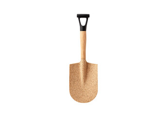 Small eco-friendly cork shovel gardening tool