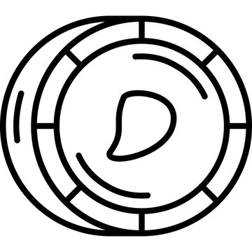 Gambian Dalasi Coin Icon