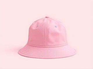 Fototapeta premium mockup pink hat