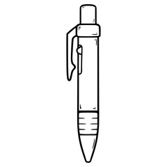 pen illustration hand drawn outline vector