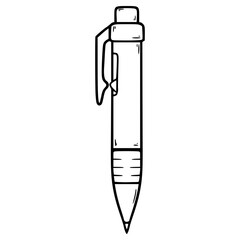 pen illustration hand drawn outline vector