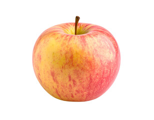 Delicious Apple: A perfectly ripe apple with vibrant red and yellow hues, photographed to highlight its fresh texture and appealing form. A symbol of health and well-being.