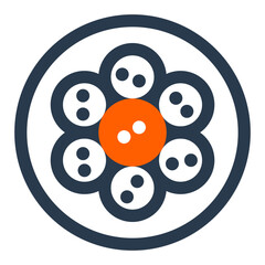 Croatian Fritule Dessert with Powdered Sugar