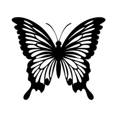 Download beautiful black and white butterfly vector image for free butterfly clip art and graphic designs silhouette