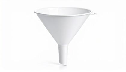 Funnel isolated on white background