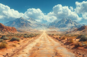 road to the mountains