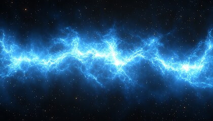 Cosmic electric energy flow