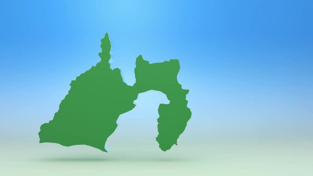 静岡県（左置き：青空：影あり）