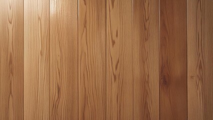 Fototapeta premium Smooth Oak Wood Background with Clear Finish and Minimalist Style