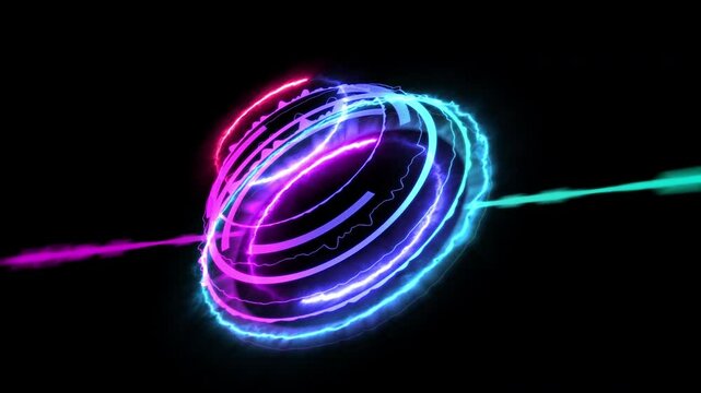 Music equalizer, for music party, vertical 4k footage