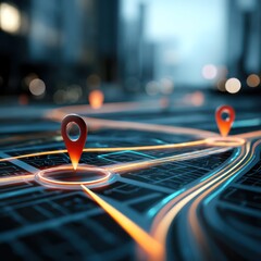 Precision mapping systems enabling autonomous navigation, improving real-time location services.
