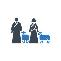 Traditional Shepherds Sheep Icon